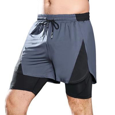 China New Style Men's Breathable Gym Workout Shorts Set Sports Running Sublimation Athletic Shorts For Men for sale