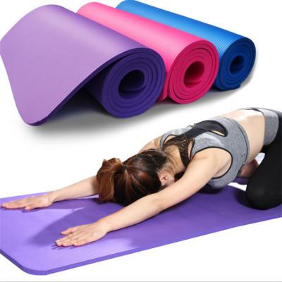 China Sports Exercise Hot Selling Non-slip Tape 3MM-6MM EVA Comfort Foam Yoga Mat Thick Sports Fitness for sale