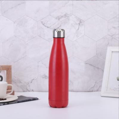 China 2022 Viable Hot Sale Vacuum Insulated Double Walled 18/8 Stainless Steel Standard Mouth Water Bottle for sale