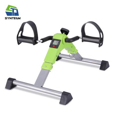 China Medical Folding Mini Exercise Bike Synteam Workout Pedal Test Program Indoor Trainer Folding Mini Exercise Bike For Elderly for sale