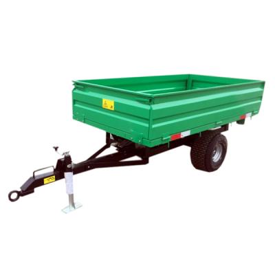 China Hydraulic System Tractor Dump Trailer Small Farm Trailer Box Trailer For Sale With CE for sale