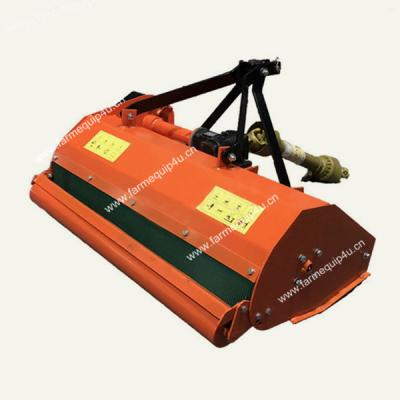 China Farms tractor flail mower with 30hp gearbox; E-F flail mower for sale