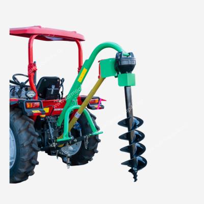 China Farms 3 point hitch tractor post hole digger; farm tree hole borer; earth drill for sale