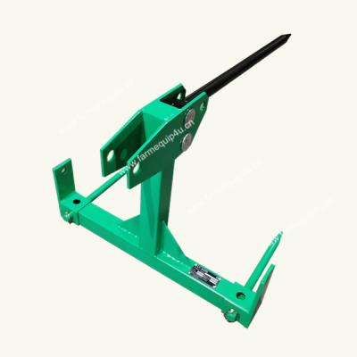 China Farms tractor 3 point bale thrower, three point hay bale motors for sale