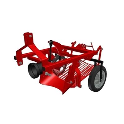 China Farms Tractor 3 Point One Row Potato Excavator , Sweet Potato Harvester 1 Row for sale