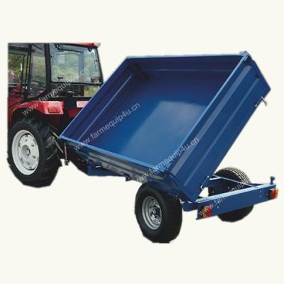 China 1.5ton Trailer / 2ton 3 Way Hydraulic Tipping Trailer Three Way Hydraulic Tipping Trailer 3 Way Tipper; agriculture tractor trailer for sale