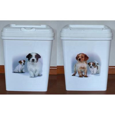 China Freshness Preservation Plastic Airtight Dog Food Container Pet Food Storage for sale