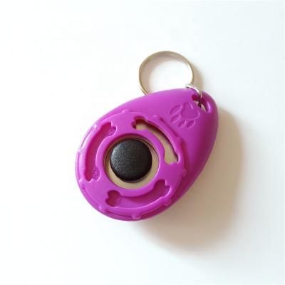 China Viable Plastic Puppy Cat Pet Training Clicker Dog Trainer for sale