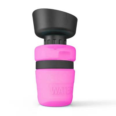 China New Design Sustainable Collapsible Pet Water Bottle Collapsible Dog Bottle for sale