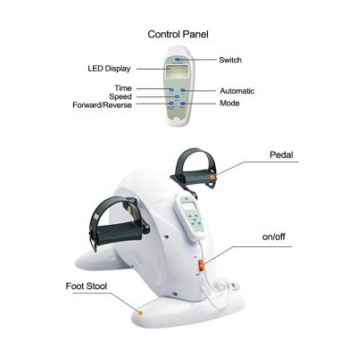 China Relax Mini Electric Motorized Exercise Bike Arm Foot Pedal Exerciser Rehabilitation Machine for Elderly for sale