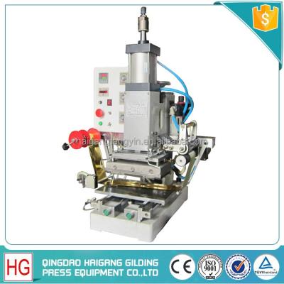 China Table Top Stamping Foil Printing Machine Paper Card Pneumatic Hot Embossing Machine WT-73 for sale