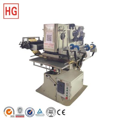 China For many kinds of material semi automatic heat press foil hot stamping printing machine for calendar and hangtags for sale