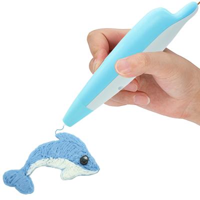 China Use at home 2019 new 3d pen with built-in battery low temperature PCL filament 3d printing pen for kids for sale