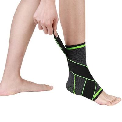 China Performance Support Double Pressure Straps Sports Elastic Support Bands Neoprene Orthopedic Ankle Brace Wraps for sale