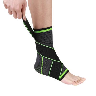 China Breathable Weightlifting Basketball Sleeve Performance Support OEM Ankle Support Brace Pressure Ankle Support for sale