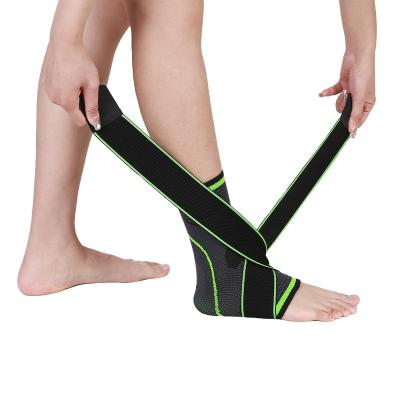 China Performance Support Wholesale Ankle Straps Wrap Injury Recovery Sprains Nylon Ankle Brace Pressure Ankle Support for sale