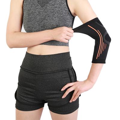 China Supply Customized Sport Fitness Compression Elbow Support Sleeve Weightlifting Support Top Elastic Elbow for sale