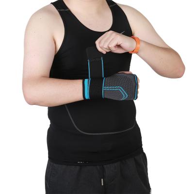 China For Gym Tennis Breathable Compression Adjustable Nylon Palm Support Wrist Brace Hand Guard Carpal Tunnel Anti Slip for sale