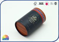 China 4c Print 157gsm Coated Paper Canister Packaging Waterproof for sale