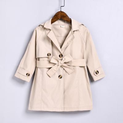 China 2020 New Autumn Children Outwear Coat Toddler Kid Babies Ditch Wind Coat Sustainable Warm Jacket for sale