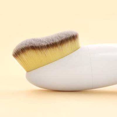 China New Non-listing Bb Foundation Flat Brush Creative Cream Brush Loose Powder Body Brush Makeup Tool Base Makeup Brush With Handle for sale