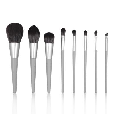 China Wholesale Custom Multi Face Granny Gray Eyeshadow Brush Blush Makeup Brush Concealer Pencil Makeup Set Brush for sale