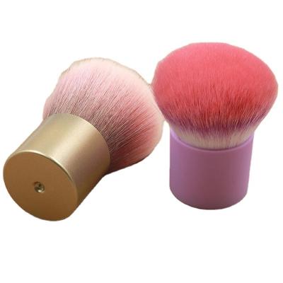 China Angular Blush Logo Label Cleaner Foundation Make Private Custom Wholesale Sweep Cosmetic Makeup Brushes Copper Hot OEM Hairstyle Face for sale