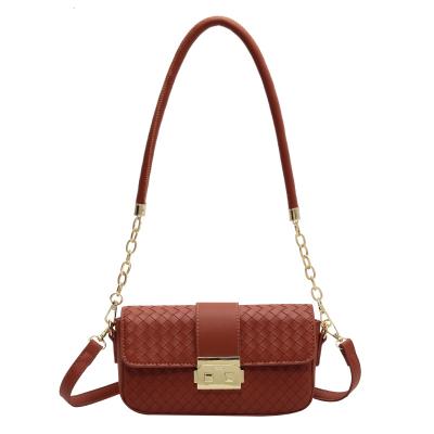 China Cross Fashion Women - Body Bag In High End Delicate Diamond Lattice Fabric for sale