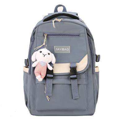 China Factory Wholesale Girls Student Waterproof Backpack School Bag for Junior High School Students for sale