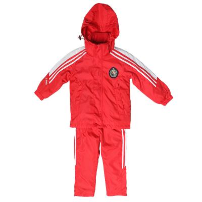 China Upper + pants set sets upper + primary school uniform suit children's class spring matching kindergarten and autumn stormy winter thickened three-piece set for sale