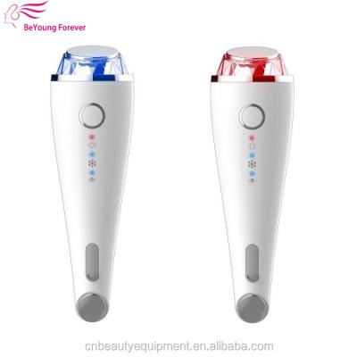 China Acne Treatment Ice Print Hammer LED Cold-Hot Therapy Minimize Pores Peel Facial Machine for sale