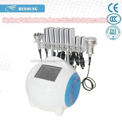 China Weight Loss Liposuction Cavitation Vacuum Suction Laser Lipolysis Beauty Machine WITH 8 Laser Pads BL-06 for sale