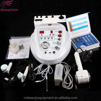 China Exfoliators 5 in 1 Diamond Dermabrasion Ultrasoud &Skin Scrubber Hot&Cold Hammer Photon Treatment BD-909 for sale