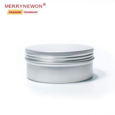 China Large 250g 250ml Big Tin Can Packaging Eco-friendly Aluminum Cosmetic Stock Candy Tea Candle Cosmetic Containers Jar For Gift Giving for sale