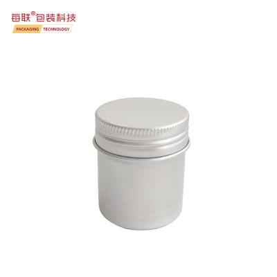 China Free Sample Cosmetic Aluminum Jar Aluminum Tin Cans For Cosmetic Perfumes Candles Packaging for sale