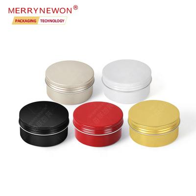 China Wholesale Cosmetic Aluminum Tin Cosmetic Aluminum Jar Package Jar Ointment Jar for sale