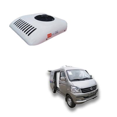 China 12v CE Certificate Manufacture China Motorized Rooftop Refrigeration Unit For Refrigerated Van DZD200 2200W(0′′)/1110W(-18′′) 131 ;) for sale