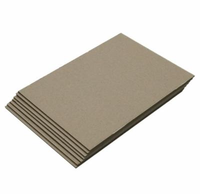 China Recycled Materials Grade AA 1500g-1860g duplex board grey  Factory direct grade white paperboard wood pulp grey board for sale