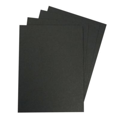 China Recycled Materials WholesalseBlack paper  Black Paperboard Drum170-200g Single side Packaging Sheet Grey Board Board Thick China Supplier New Brand for sale