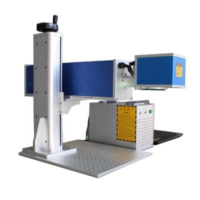 China Laser marking 30w 50w 100w CO2 laser marking machine CO2 rf metal tube laser marker with low price for sale