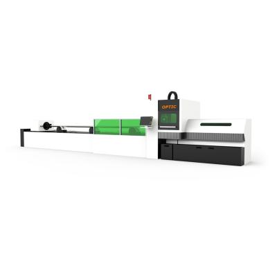 China Laser CUTTING Cheap Price Square Round Tube Fiber Laser Cutting Machine For Metal Pipes for sale