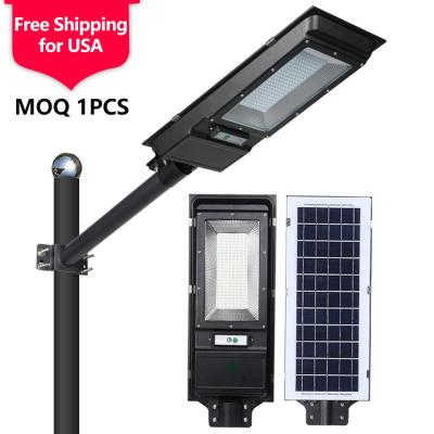 China ROAD US Outdoor Waterproof Running Garden Ip65 60w 80w 100w Integrated All In One Led Solar Street Light for sale