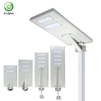 China ROAD High Lumen Ip65 Waterproof Smd Aluminum Outdoor Integrated Solar Led Street Light 60w 90w 120w 150w for sale