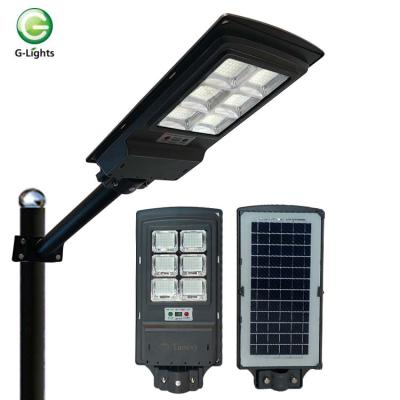 China ROUTE G-lights IP65 Waterproof Outdoor 90W 120W Energy Saving Integrated All In One Solar Led Street Light for sale