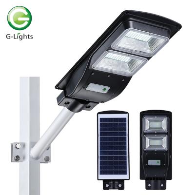 China ROAD 20watt 40watt 60watt Optically Driven Energy Power All In One Integrated Led Solar Road Lamp for sale