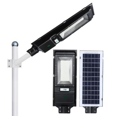 China ROAD Waterproof IP65 Outdoor Integrated 60 100 Watt All In One Led Solar Street Light Price for sale