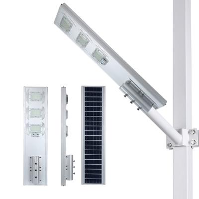 China ROAD high lumen outdoor lightweight waterproof aluminum body ip65 20w 40w 60w all in one solar led street light for sale