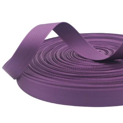 China Durable Custom Webbing Strap Tape Nylon Jacquard Polyester Webbing For Clothes Bags for sale