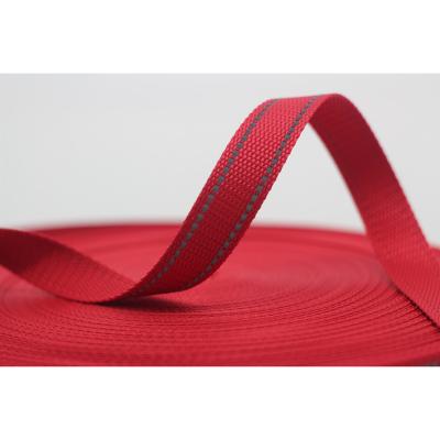 China High Quality Reflective Webbing Reflective Clothing Accessories Strip Imitation Nylon Band for sale