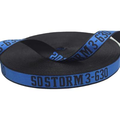 China Durable Polypropylene Nylon Webbing Custom Jacquard Polyester Webbing Tape for sale